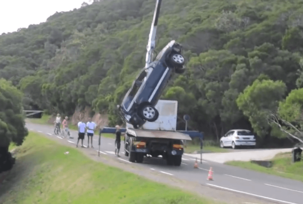 big reck crane lift