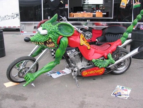 Hulk Mouse Motorcycle