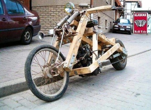 Wood Motorcylce