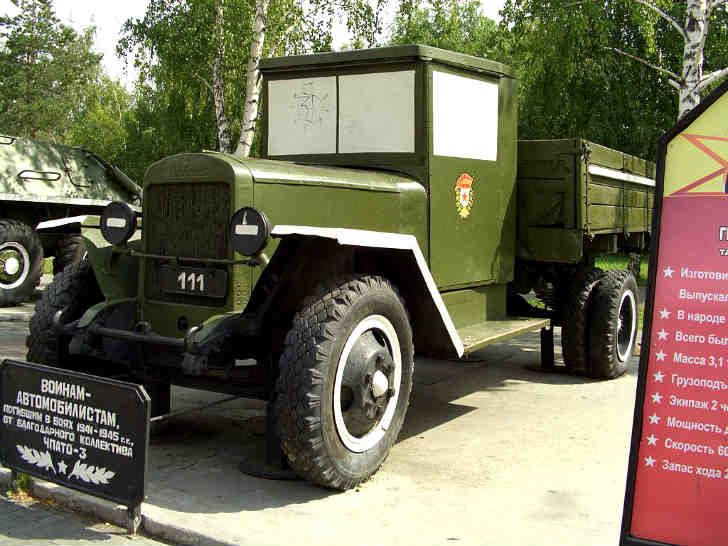 Vintage Russian War Truck