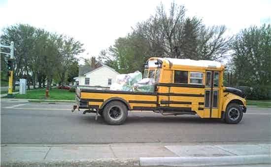 School Bus Pick Up