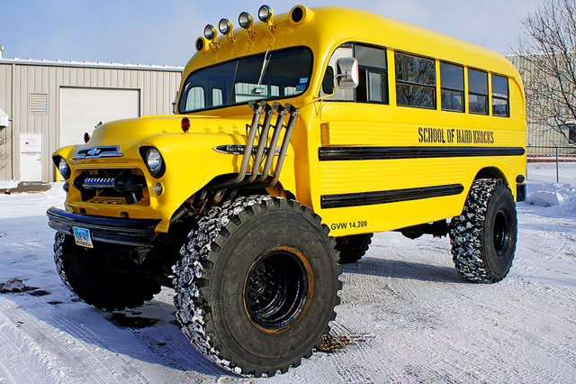 School Bus Monster Truck