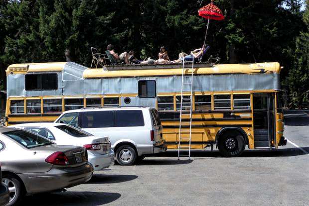 School Bus Tailgate