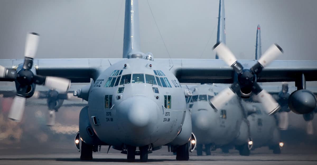 C-130_C-130 Crew handles unusual in-flight emergency in Iraq