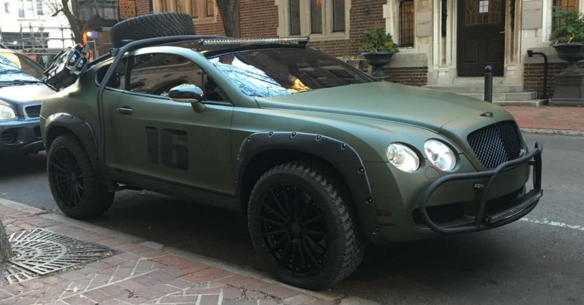 Bentley Rally Car