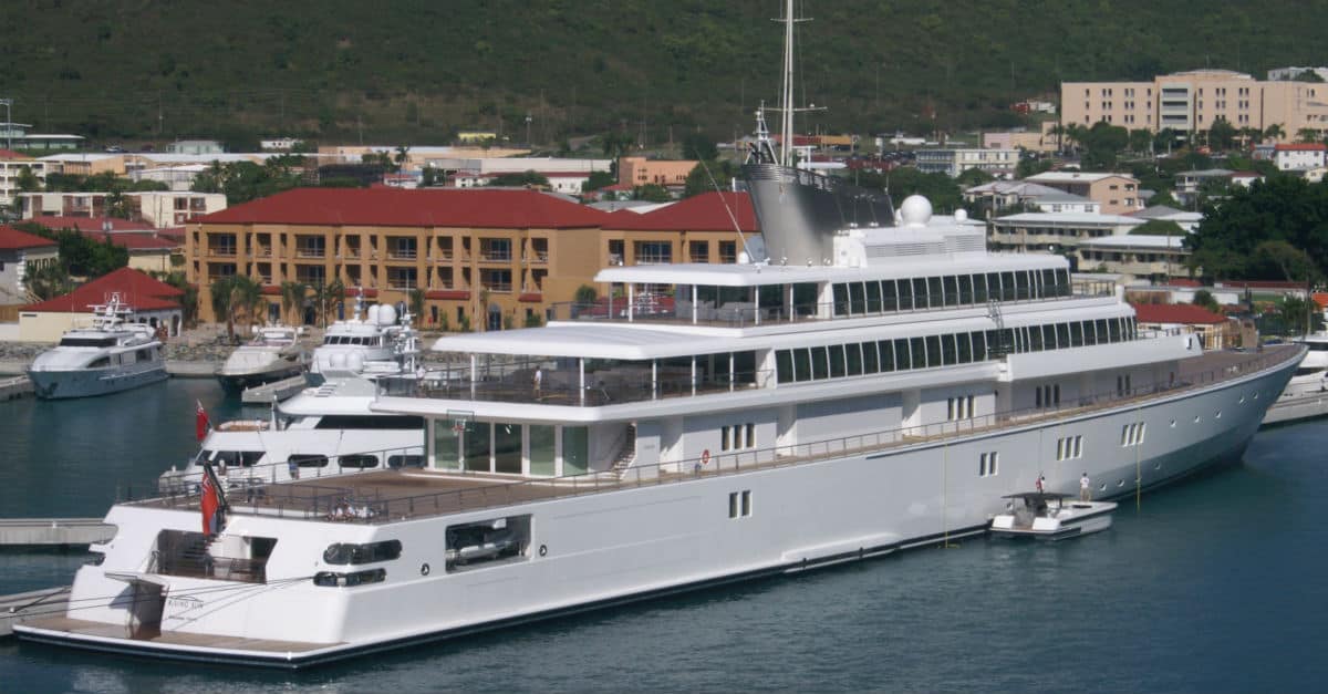 David Geffen Yacht