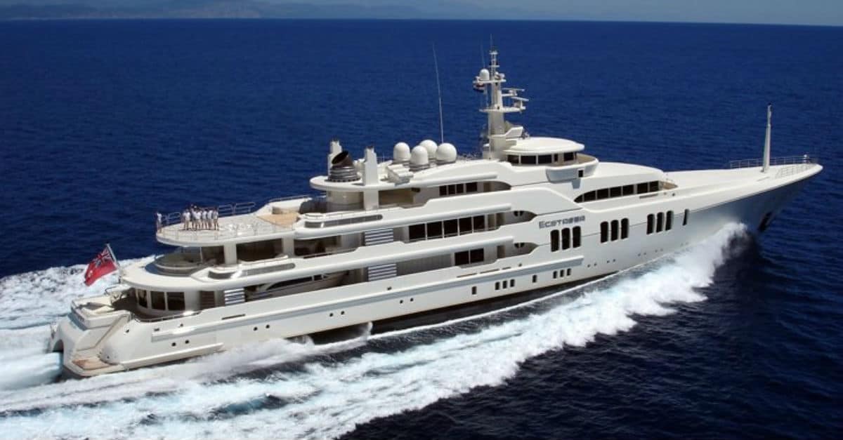 Justin Bieber Yacht