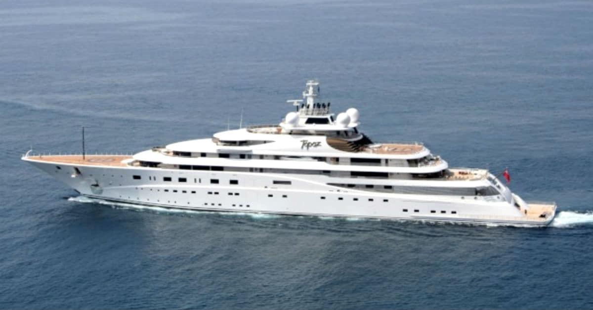 Leonardo DiCaprio Yacht