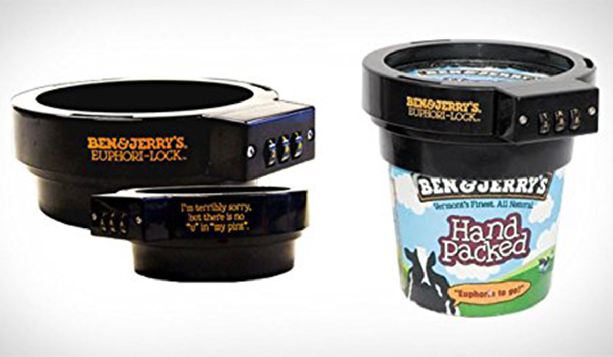 Ben & Jerry's Euphori-Lock Ice Cream Pint Combination Lock Protector(Ben & Jerry's)