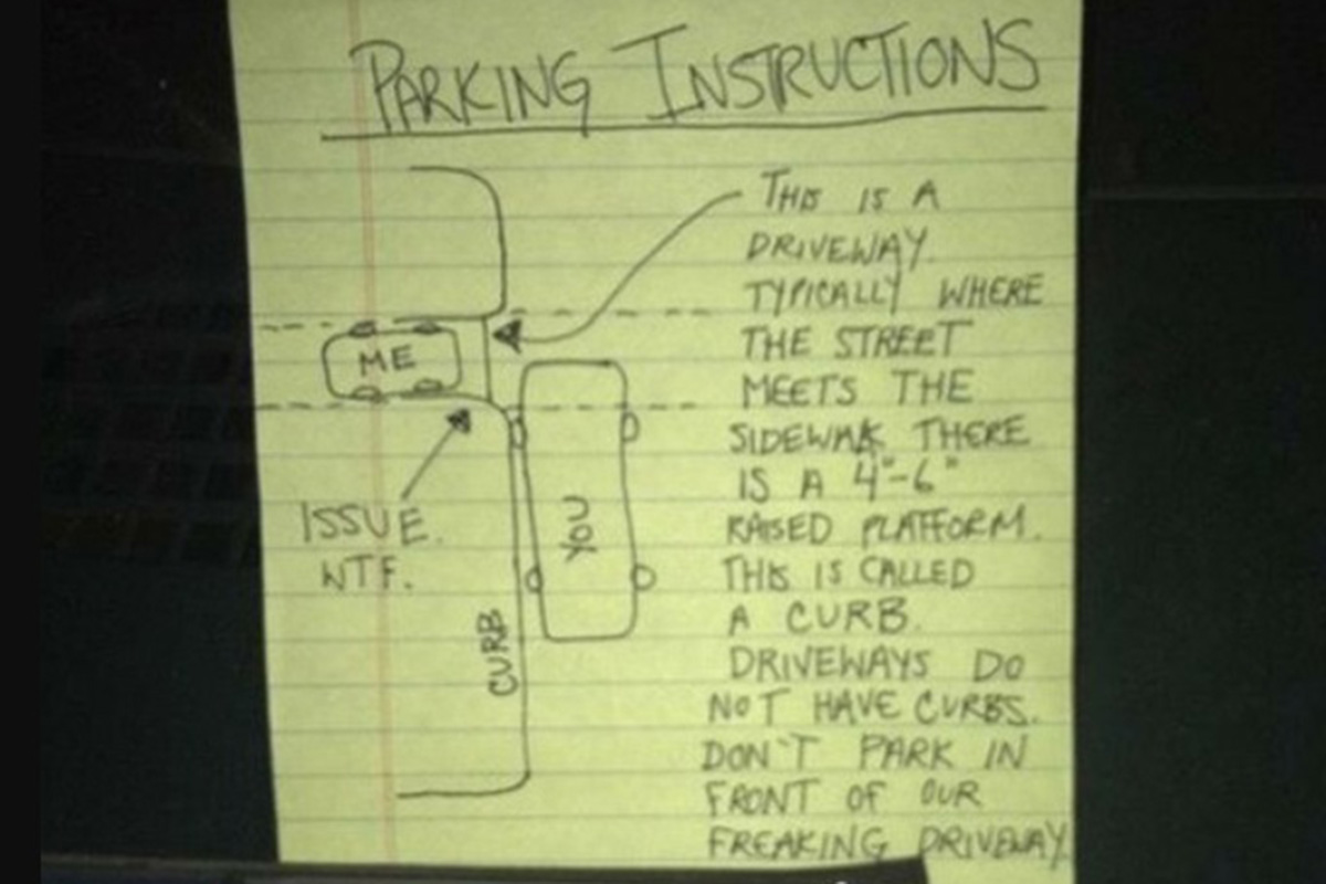 Parking Instructions