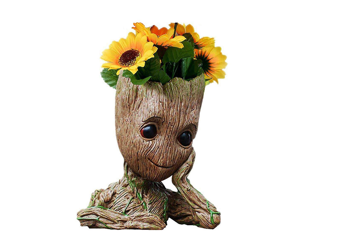 B-BEST Guardians of The Galaxy Groot Pen Pot Tree Man Pens Holder