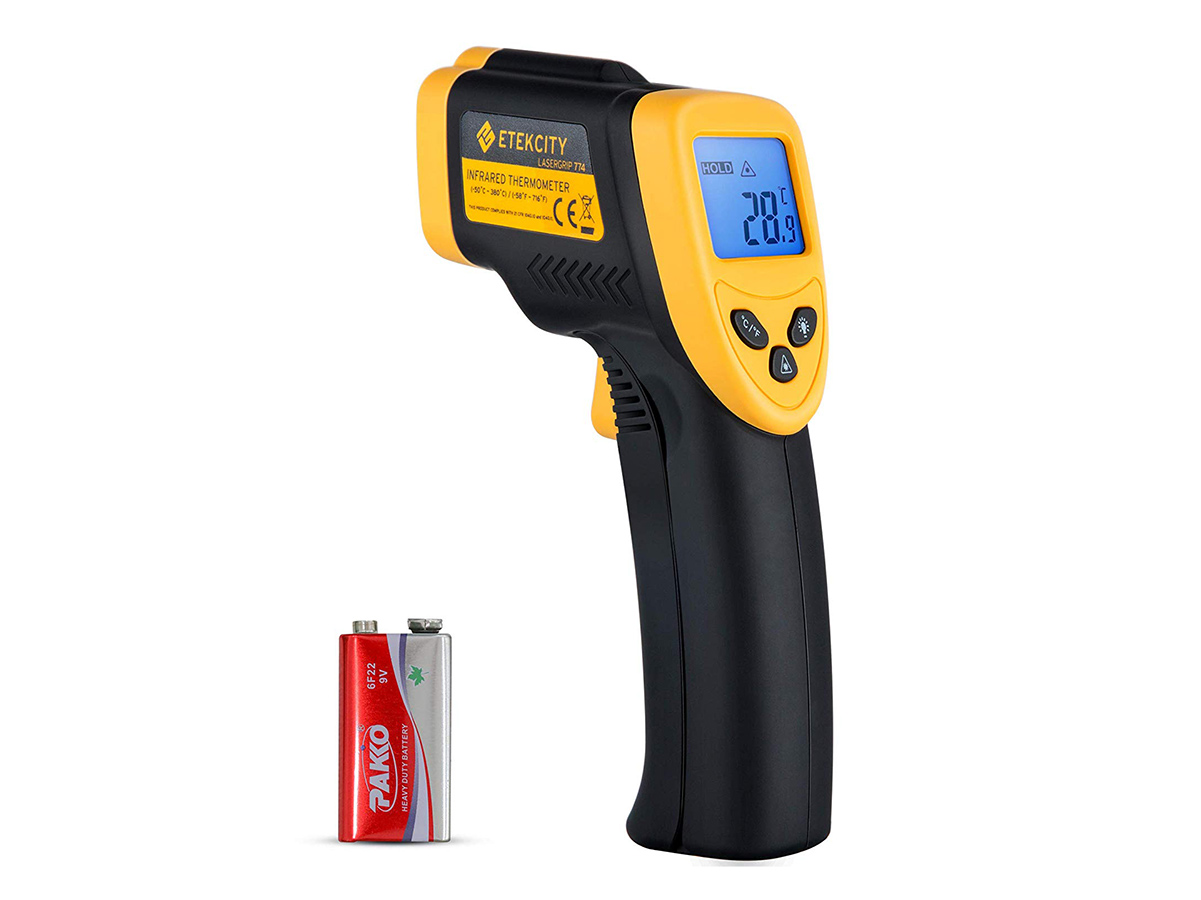 Etekcity Lasergrip 774 Non-contact Digital Laser Infrared Thermometer Temperature Gun -58℉~ 716℉ (-50℃ ~ 380℃)