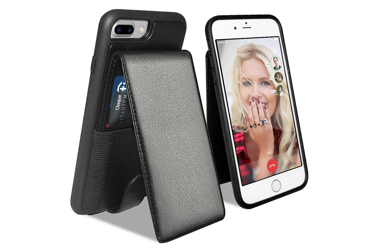 iPhone 7 Plus Wallet Case with Stand